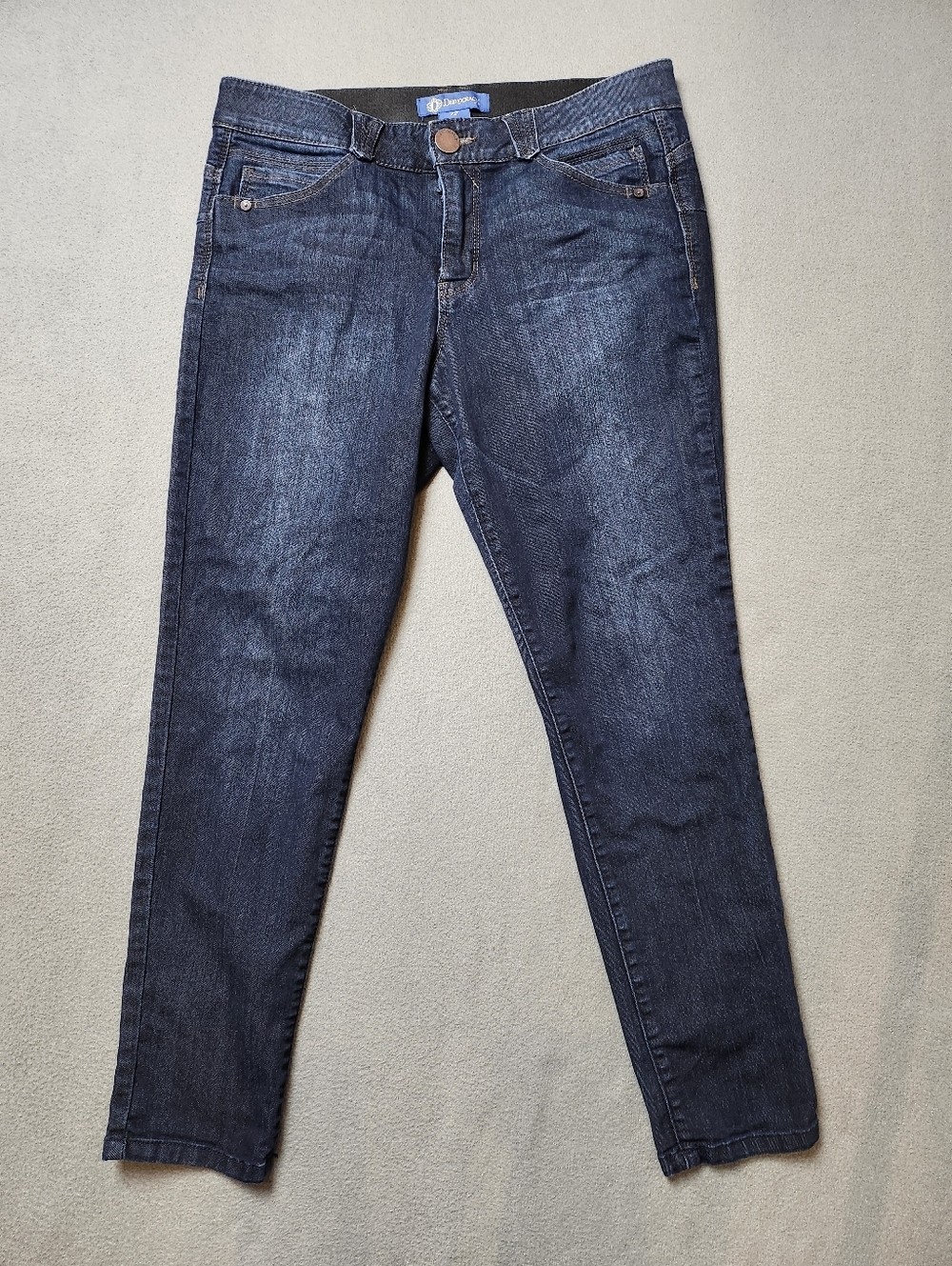 Democracy Ab-Solution Skinny Jeans in Dark Wash size 12